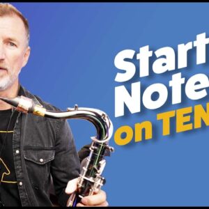 Beginner Saxophone Quickstart 2   Tonguing for TENOR SAX