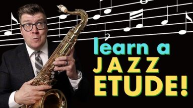 Jazz Etude for Sax | Free .pdf download!