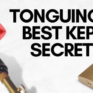 How to HALF-TONGUE On Sax (aka Doodle, Dood-N, Muffle, Ghost Tongue)