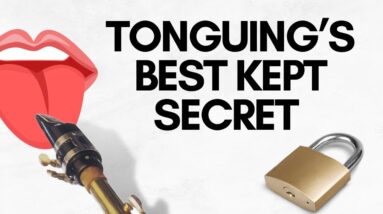 How to HALF-TONGUE On Sax (aka Doodle, Dood-N, Muffle, Ghost Tongue)