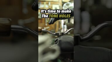 How Does Yanagisawa Make Saxophone Tone Holes so Precise?