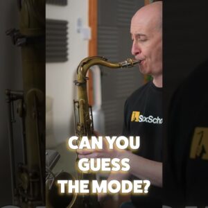 #Short Can you guess this mode on saxophone?