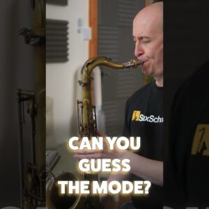 #Short Sax players! Which mode is this?