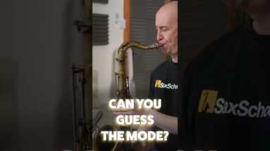 #Short Sax players! Which mode is this?