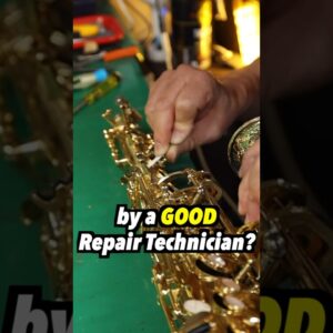 When was the last time you got your saxophone repaired?