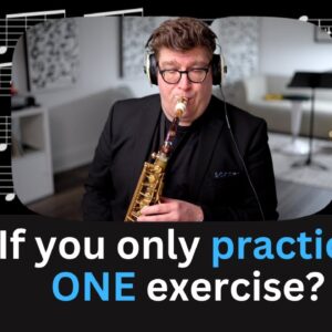 The BEST minor scale exercise on sax? | Diatonic Sevenths!