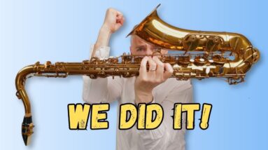 The BetterSax Tenor is Here!