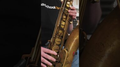 #Short Can you identify this jazz mode on sax?