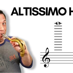 Get Soaring ALTISSIMO ON SAX with Neck Overtones