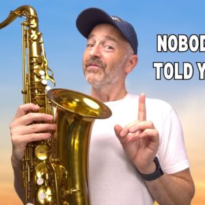 Beginner Blues Saxophone Lesson