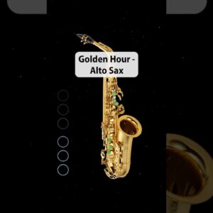 Golden Hour by JVKE #altosax #tutorial