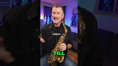 #Short Secret to the perfect falloff of saxophone