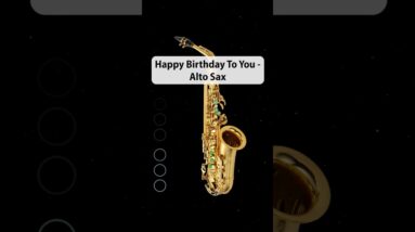 🎶 saxy birthday to you 🎶 #altosax #tutorial