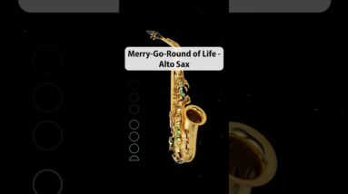 Howl’s Moving Castle OST remains unbeaten 🔥 #altosax #tutorial