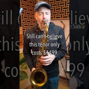 Amazing tone from this “entry-level” tenor sax