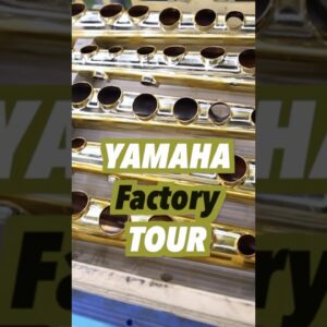 How Yamaha Makes Saxophone Tone Holes