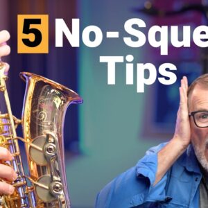 Why your saxophone is SQUEAKING   and how to fix it   Beginner Saxophone Lesson