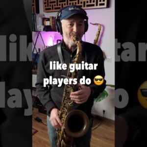 Sax Player Uses Guitar Pedals for the First Time 🤯