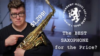 Best Saxophone for the Price?! ACADEMY MODEL 660 by Jean Paul