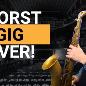 The Most Embarrassing Saxophone Gig Stories Ever Shared