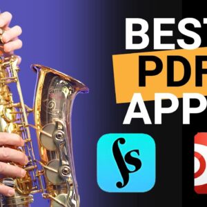 Best PDF Music apps for saxophone players