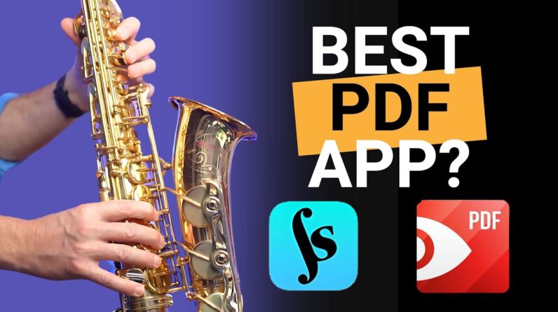 Best PDF Music apps for saxophone players