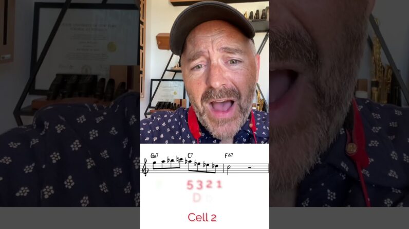 Easy Coltrane ii-V lick